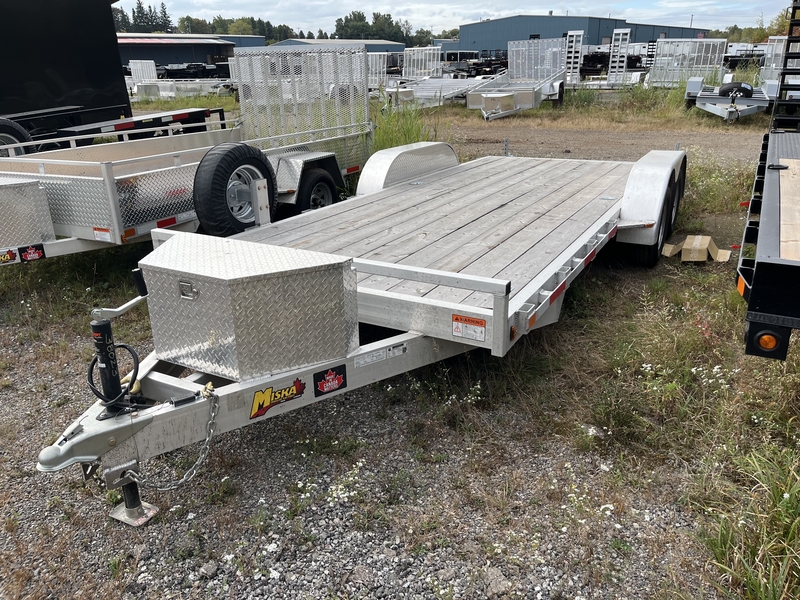 2026 Miska 16' Aluminum Car Hauler
